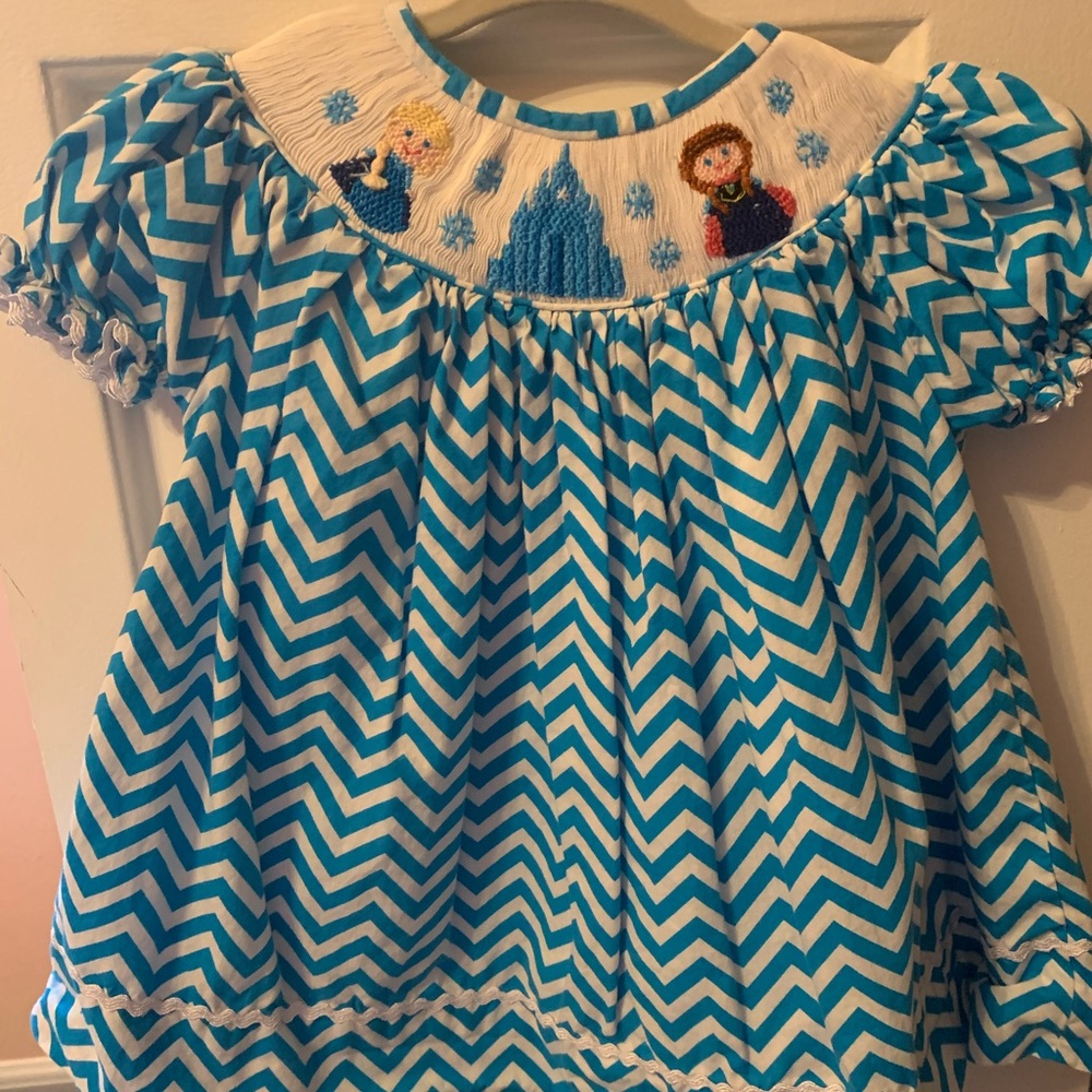 Frozen Smocked Dress